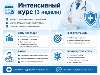 Реабилитация за 21 день в Тюльгане
